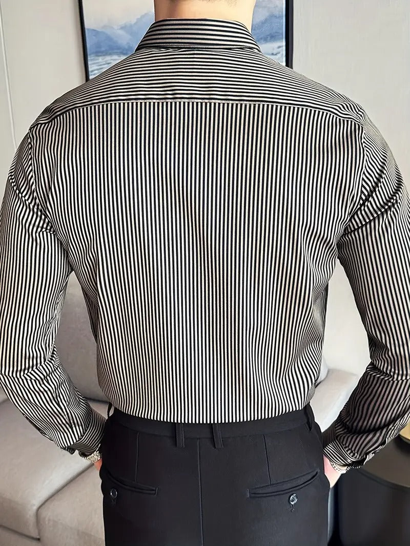 Camisa Social Amalfi Slim Listrada